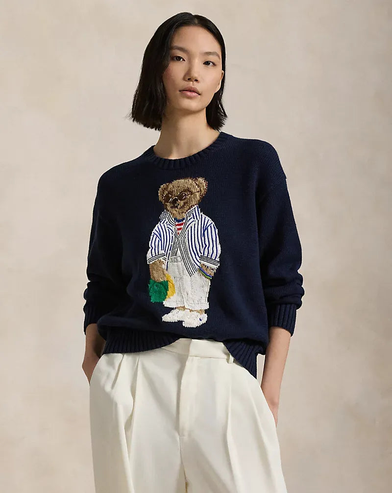 RL Sweater | Navy Blue Polo Bear