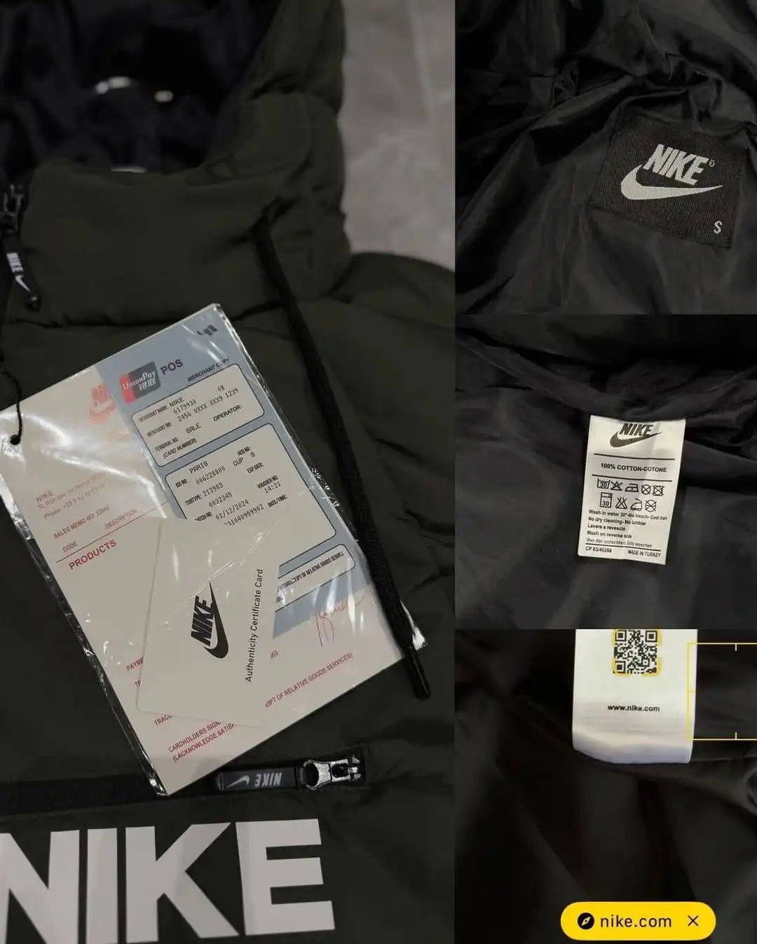 NK Men's Winter Jacket 3 Colors