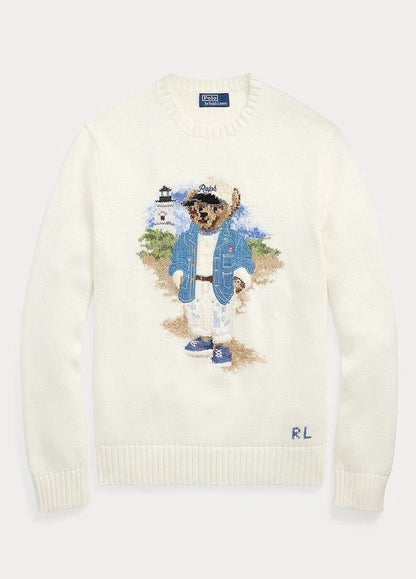 RL Sweate | Blue Polo Bear