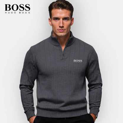 HB Men's Zip-Up Sweater (Clearance)