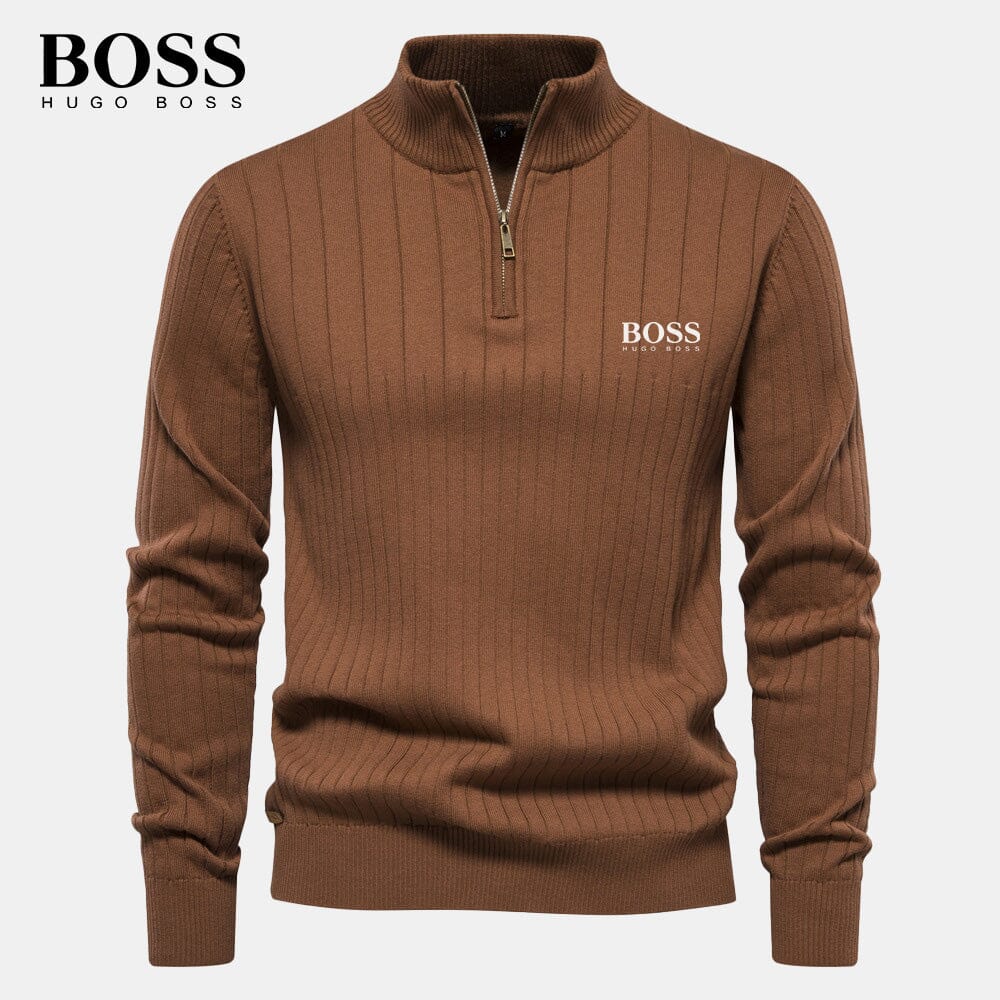 HB Men's Zip-Up Sweater (Clearance)